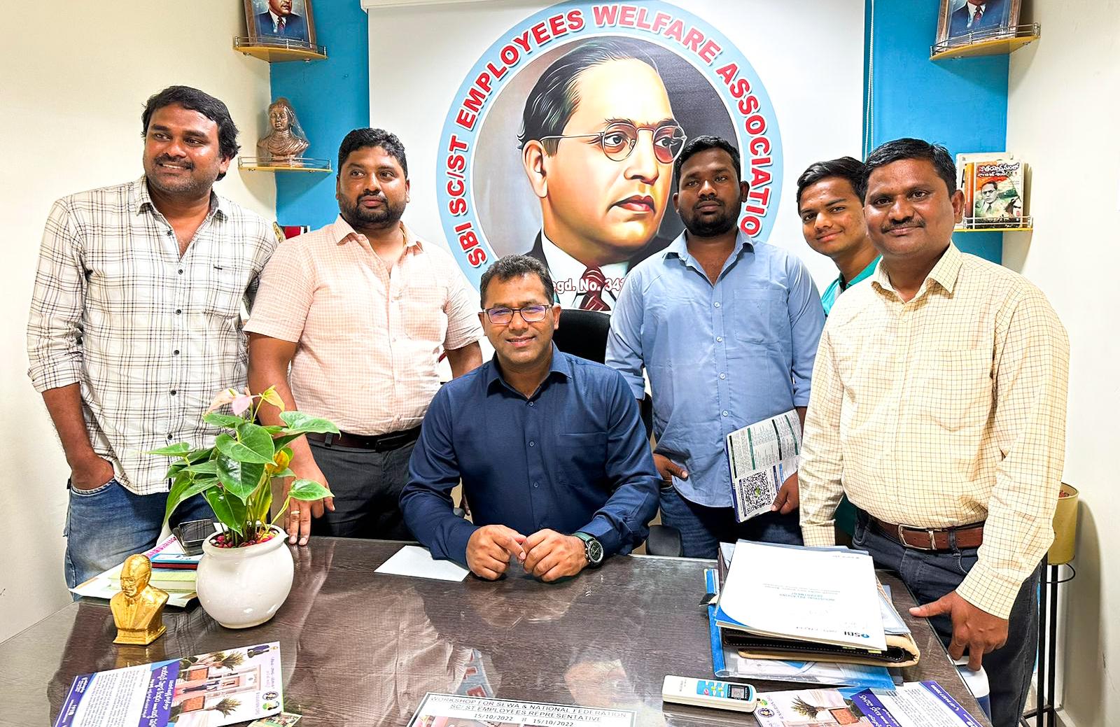 Dalit Leaders with Project NAVAYAN team 1 Project NAVAYAN