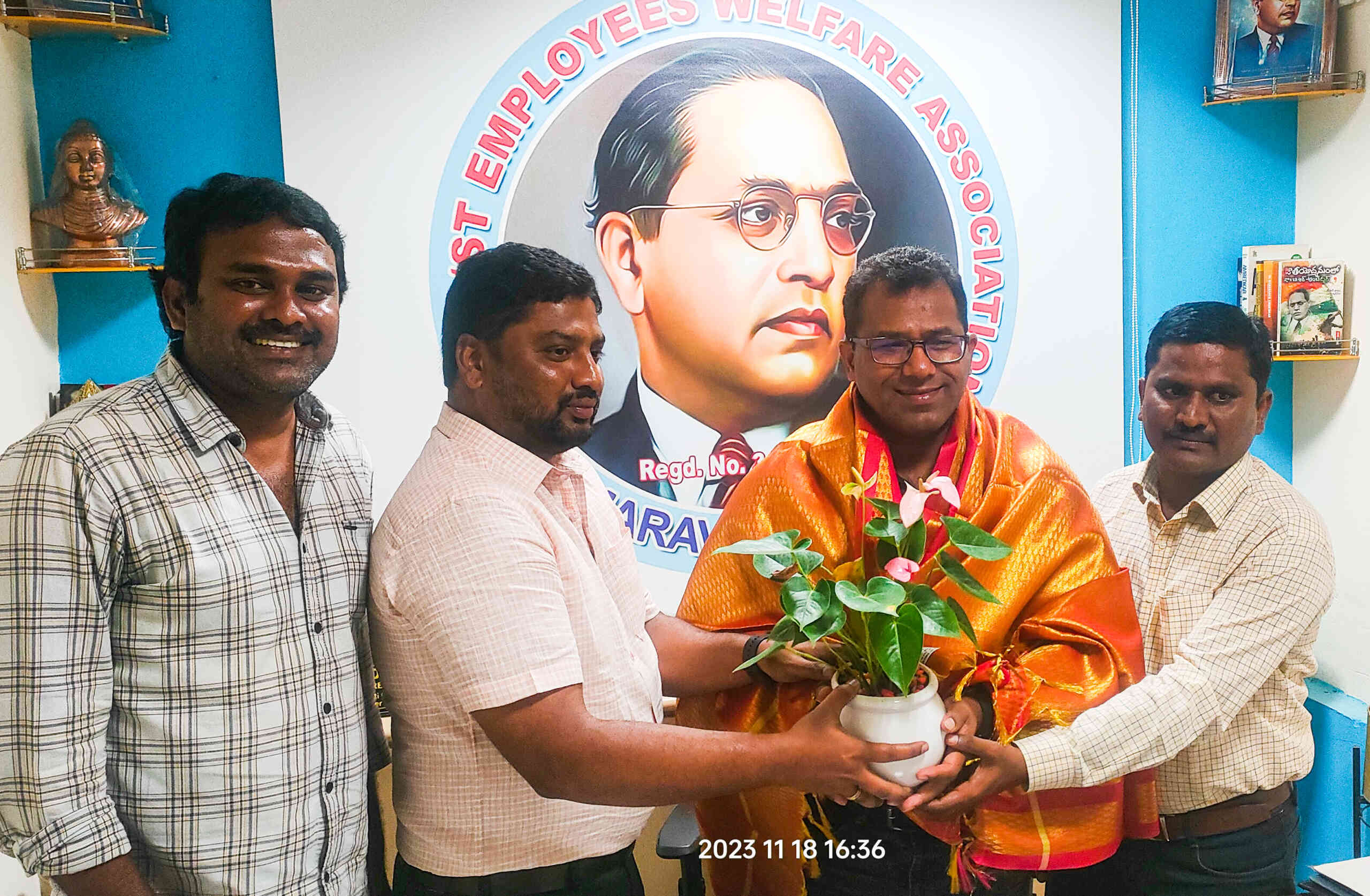 Dalit Leaders with Project NAVAYAN team 3 Project NAVAYAN